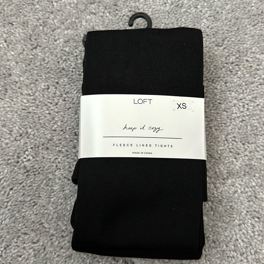 Fleece lined tights